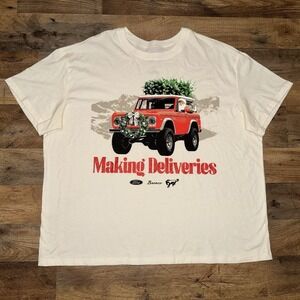 Ford Official Licensed Product Ford Bronco Making Deliveries  Size XL (16-18)